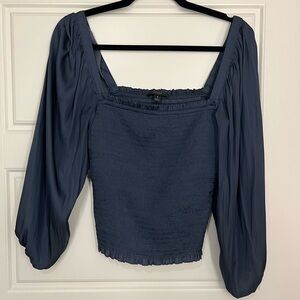 JCrew silky blouse size small like new